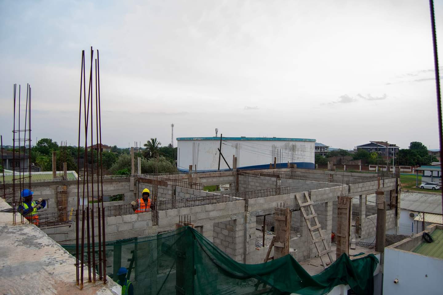 Construção de novas salas